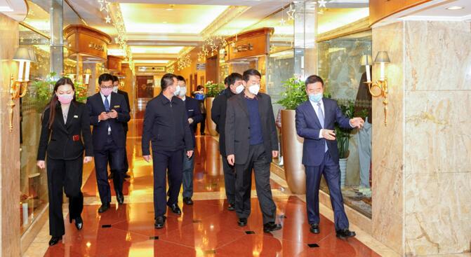 集团党委书记、董事长任丁一行 赴锦江宾馆督导检查疫情防控工作